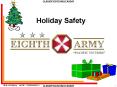 Holiday Safety PowerPoint PPT Presentation