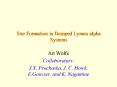 Star Formation in Damped Lyman alpha Systems PowerPoint PPT Presentation