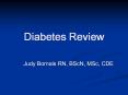 Diabetes Review PowerPoint PPT Presentation
