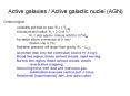 Active galaxies / Active galactic nuclei (AGN) PowerPoint PPT Presentation