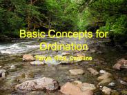 Basic Concepts for Ordination