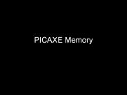 PICAXE Memory