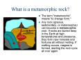 What is a metamorphic rock? PowerPoint PPT Presentation