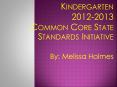 Kindergarten PowerPoint PPT Presentation