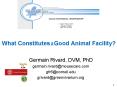 What Constitutes a Good Animal Facility? PowerPoint PPT Presentation