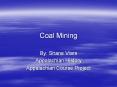 Coal Mining PowerPoint PPT Presentation