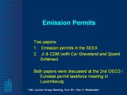 Emission Permits