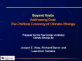 Beyond Kyoto Addressing Cost: The Political Economy of Climate Change PowerPoint PPT Presentation