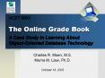 The Online Grade Book PowerPoint PPT Presentation