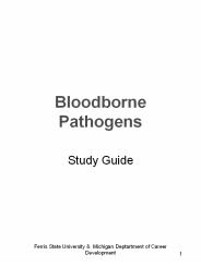 Bloodborne Pathogens