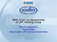 IEEE DASC Co-Sponsorship of UPF Working Group PowerPoint PPT Presentation