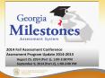 2014 Fall Assessment Conference Assessment Program Update 2014-2015 August 25, 2014 (Part 1), 1:00-3:00 PM September 9, 2014 (Part 2), 1:00-3:00 PM PowerPoint PPT Presentation