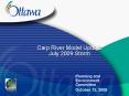 Carp River Model Update  July 2009 Storm PowerPoint PPT Presentation