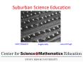 Suburban Science Education PowerPoint PPT Presentation