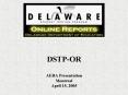 DSTP-OR AERA Presentation Montreal April 15, 2005 PowerPoint PPT Presentation