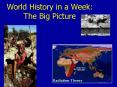 World History in a Week: The Big Picture PowerPoint PPT Presentation