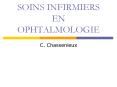 SOINS INFIRMIERS EN OPHTALMOLOGIE PowerPoint PPT Presentation