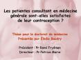 Les patientes consultant en m PowerPoint PPT Presentation
