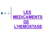 LES MEDICAMENTS DE L