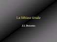La lithiase r PowerPoint PPT Presentation