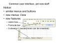 Common user interface, yet new stuff PowerPoint PPT Presentation