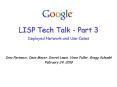 LISP Tech Talk - Part 3 Deployed Network and Use-Cases PowerPoint PPT Presentation