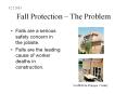 Fall Protection  PowerPoint PPT Presentation