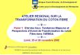 ATELIER REGIONAL SUR LA TRANSFORMATION DU COTON FIBRE PowerPoint PPT Presentation