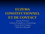 ECZEMA CONSTITUTIONNEL ET DE CONTACT