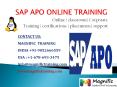 SAP APO ONLINE TRAINING IN BANGALORE PowerPoint PPT Presentation