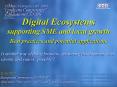 Digital Ecosystems supporting SME and local growth Best practices and potential applications PowerPoint PPT Presentation