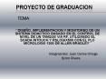 PROYECTO DE GRADUACION PowerPoint PPT Presentation