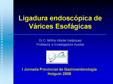 Ligadura endosc