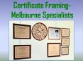 Certificate Framing-Melbourne Specialists PowerPoint PPT Presentation