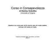 consciousness on slides