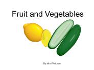 Fruit and Vegetables