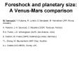 Foreshock and planetary size: A Venus-Mars comparison PowerPoint PPT Presentation
