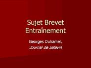 Sujet Brevet Entra
