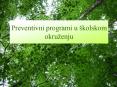Preventivni programi u  PowerPoint PPT Presentation