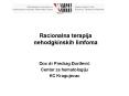 Racionalna terapija nehodgkinskih limfoma PowerPoint PPT Presentation