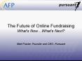The Future of Online Fundraising What PowerPoint PPT Presentation