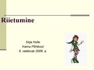 Riietumine