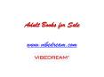 Adult Books for Sale - www.vibedream.com