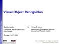 Visual Object Recognition PowerPoint PPT Presentation