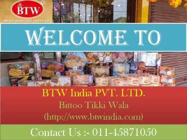 Fast Food Services Restaurant in Delhi/NCR