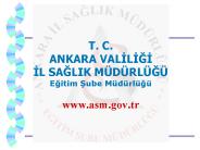 T. C. ANKARA VALILIGI IL SAGLIK M