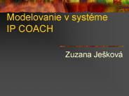 Modelovanie v syst