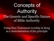 Concepts of Authority