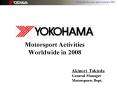 Motorsport Activities Worldwide in 2008 PowerPoint PPT Presentation