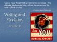 Voting and Elections PowerPoint PPT Presentation